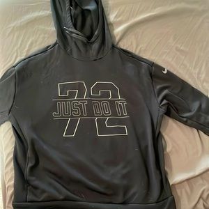 black nike dri-fit hood